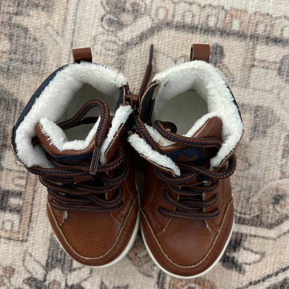 H&M Warm Lined Faux-Leather Boots - Picture 4 of 5